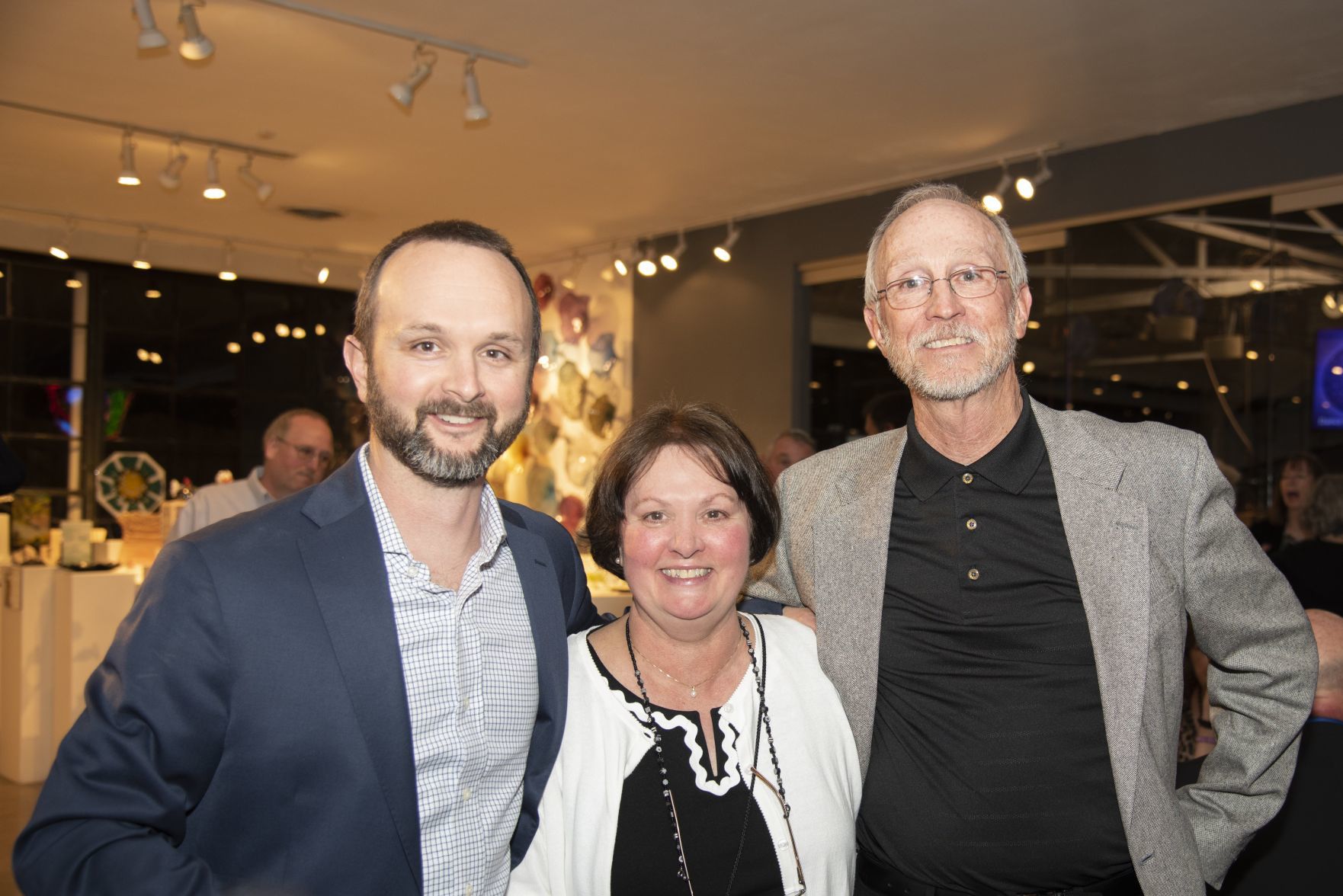 Doug, Margie, and Larry Auer